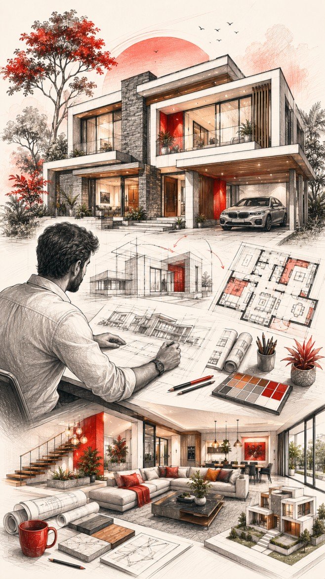 Architecture and home design Hyderabad