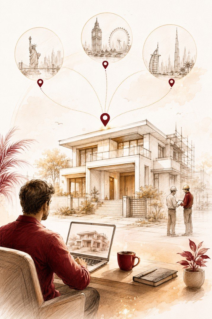 NRI home construction Hyderabad